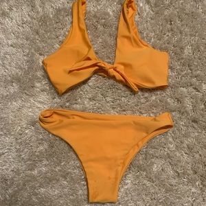NEW yellow bikini